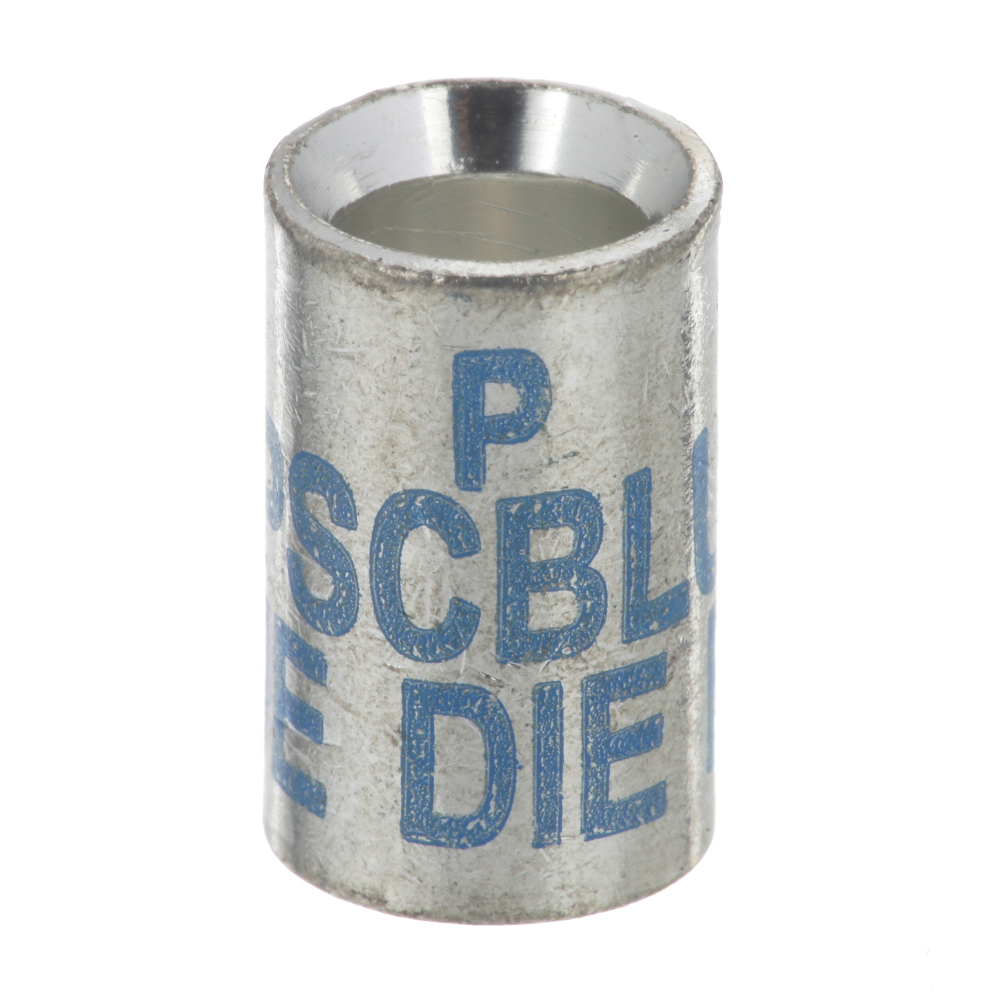 PSCBLU-L Pan-Lug Parallel Splice, 14 to 6 AWG Copper Stranded Conductor, 0.31 in OD Barrel, 1/2 in L, Copper