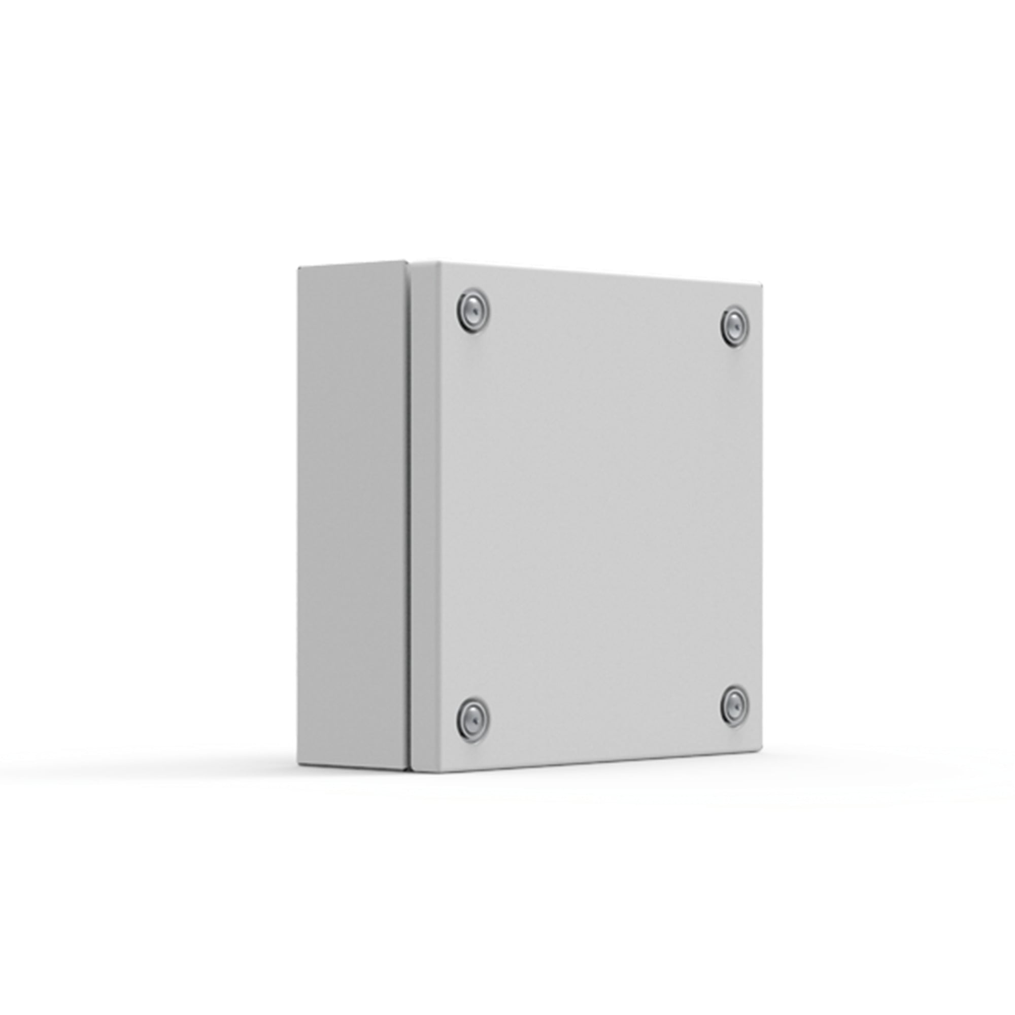 STB153008 Terminal Box Enclosure, 300 mm W x 80 mm D x 150 mm H, 4/12/13/IK08/IP66 NEMA Rating, Mild Steel