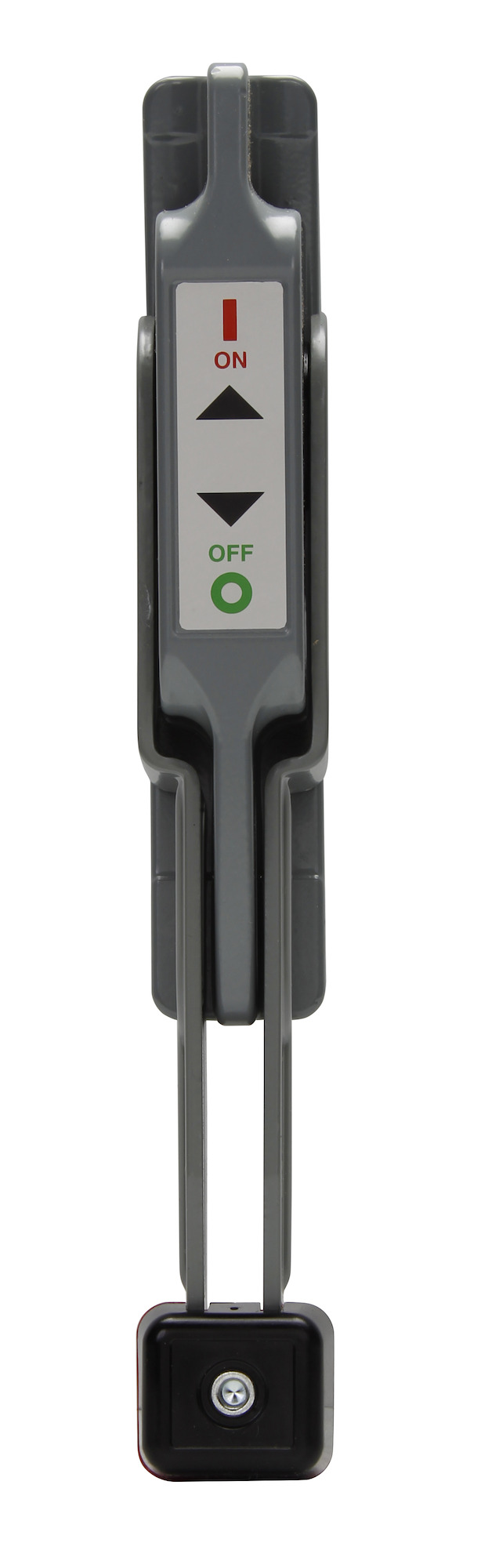 FLH1 Standard Flange Handle, 1.12 in L 3.18 in W 8-1/4 in H, Steel