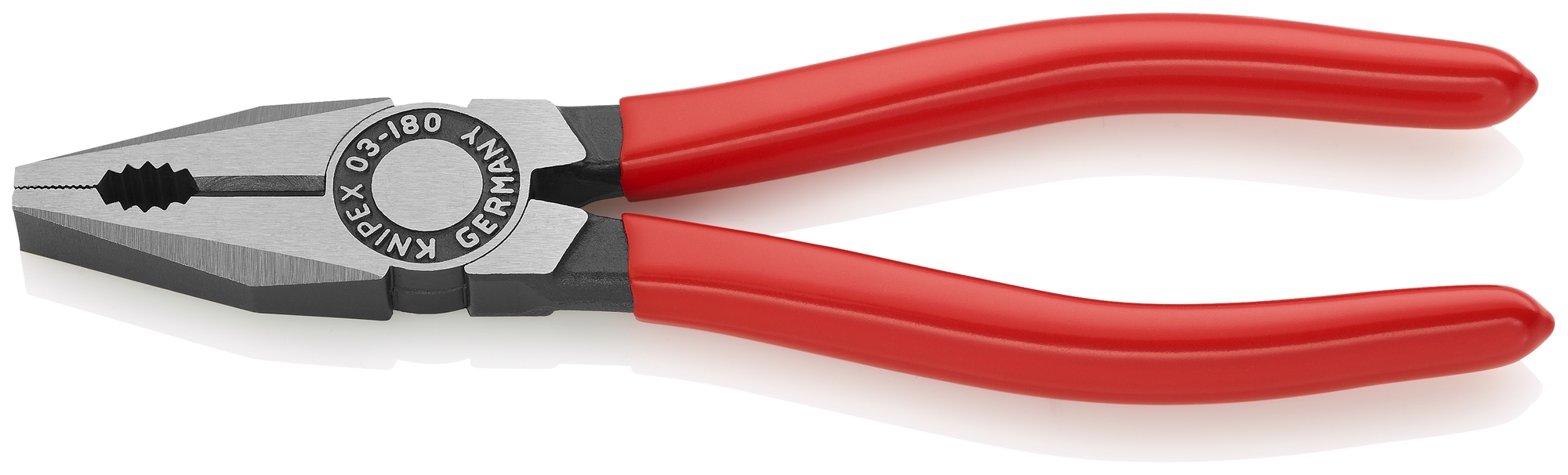 Combination Pliers, 7 1/4 in., Plastic Coating