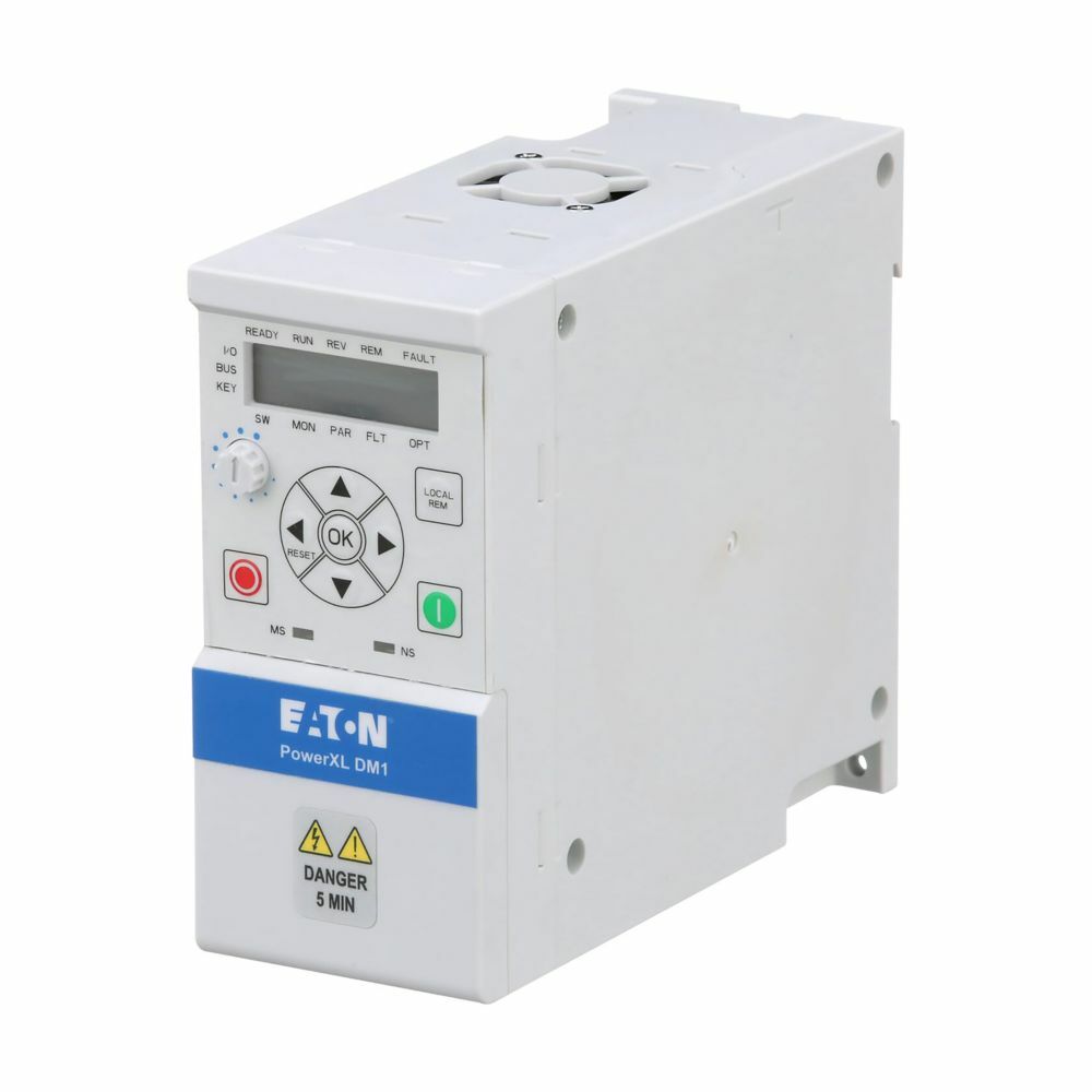 DM1-123D0NB-S20S DM1 Drive, 200 to 240 V AC, 2.83 in W x 7.03 in D