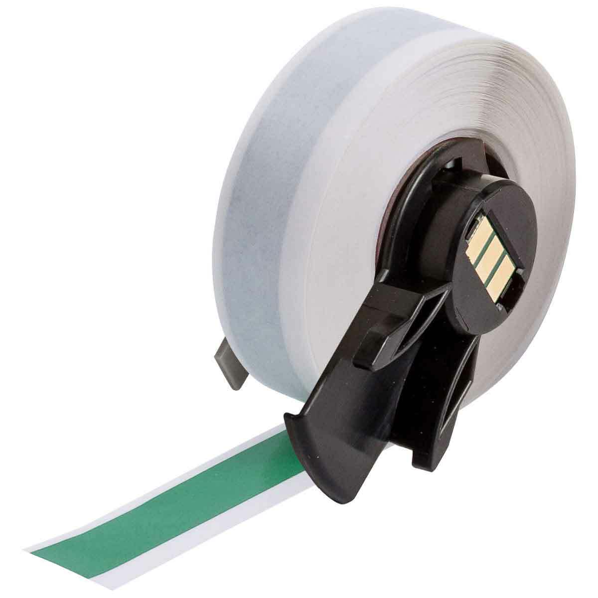 M6C-500-439-GR Multi-Purpose Label Tape, 50 ft L x 0.5 in W, Vinyl