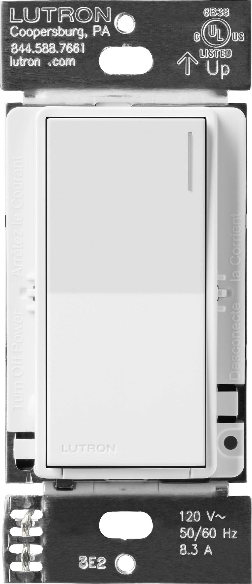 ST-RS-WH Sunnata Companion Switch for Sunnata 6 Amp On/Off Switch, Multi-Location Switching, White