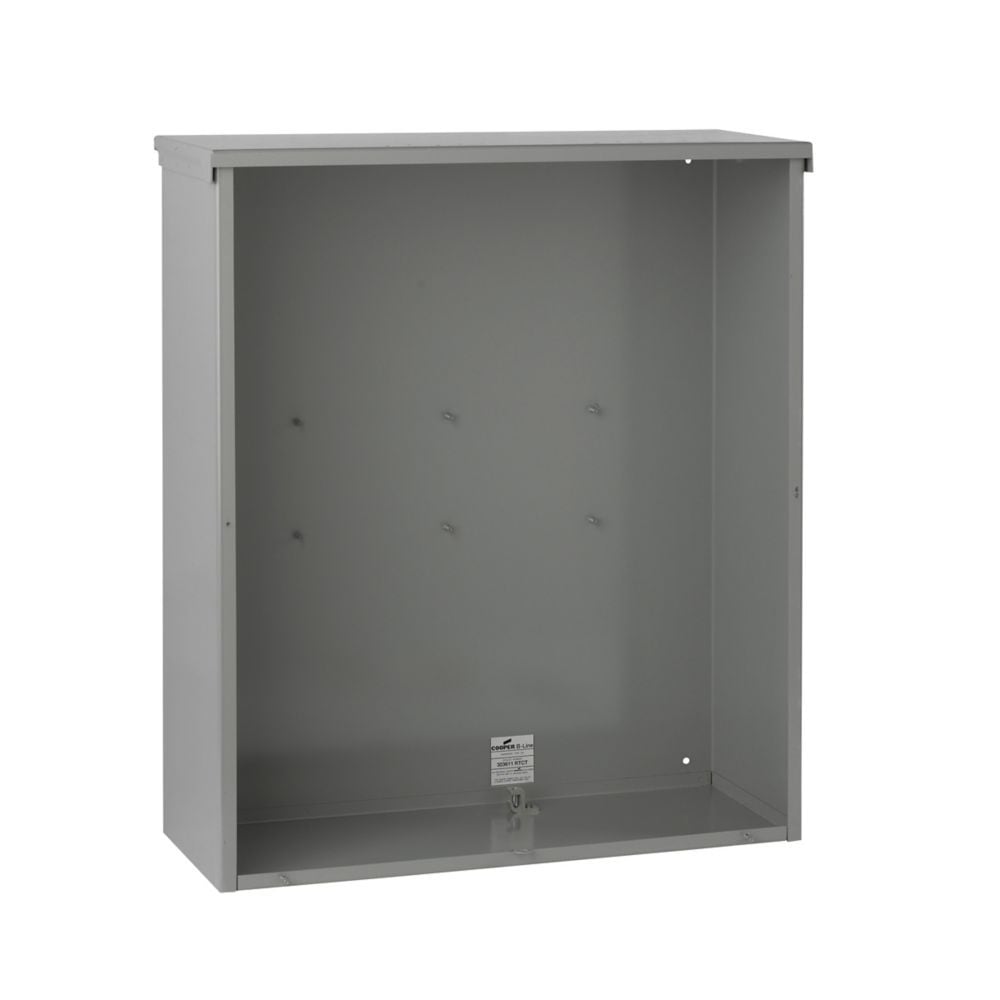 243611 RTCT 1-Phase Current Transformer Lift-Off Cover, 24 in W x 11 in D, NEMA 3R NEMA Rating, Steel