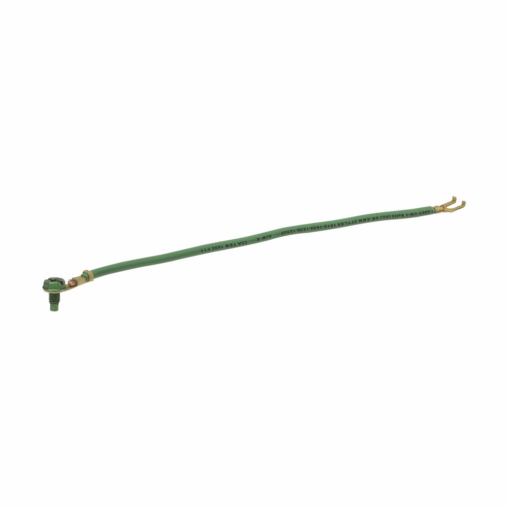 TP701 Insulated Grounding Screw, Steel, Natural