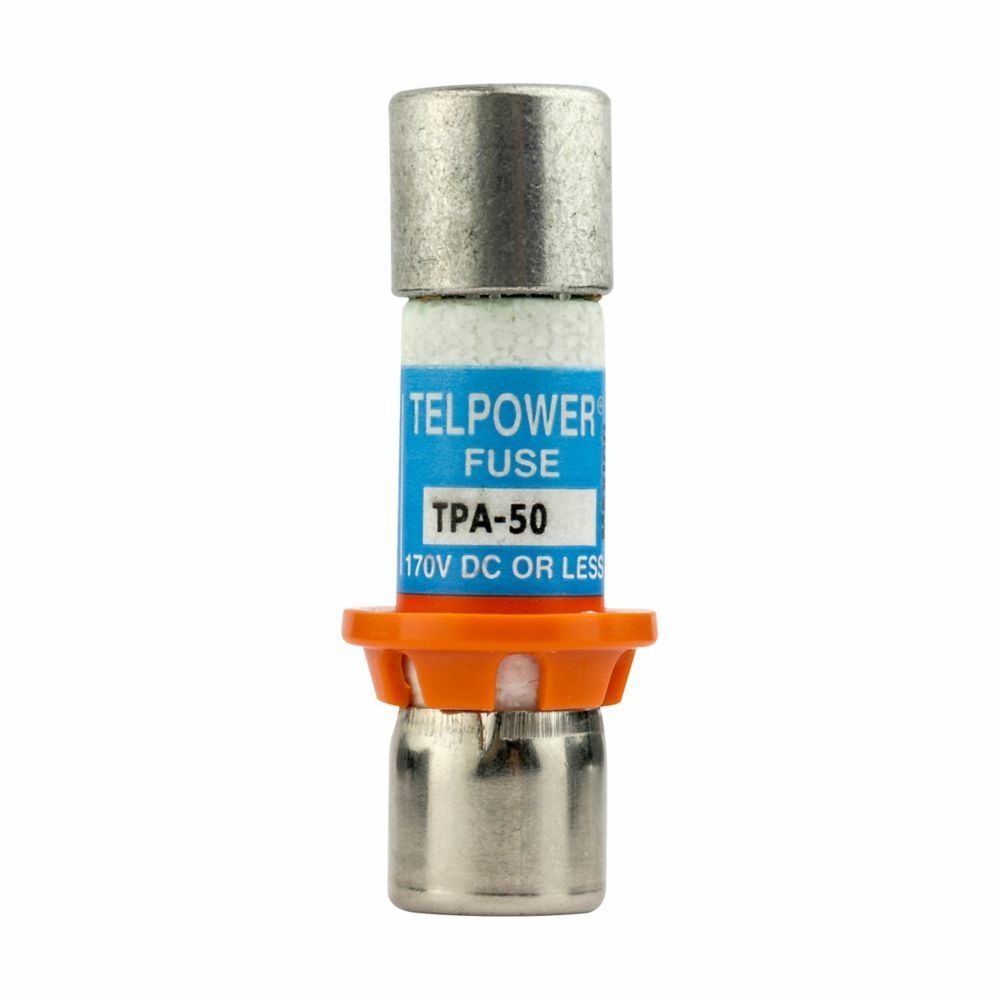 TPA-B-25 Telpower Alarm Current Limiting Power Distribution Fuse, 25 A, 65 V DC, 20 kA Interrupt, Cartridge Body