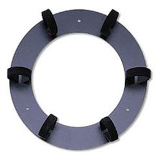 48900-OFR Reclosable Storage Ring With (6) 9 in VELCRO Fixed Brand Rings, 3-1/2 in W, Sheet Metal