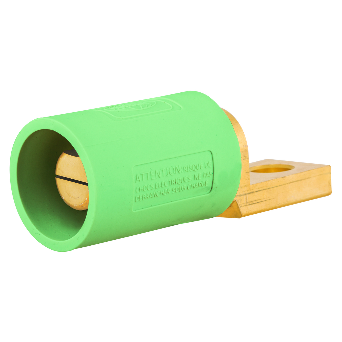 HBLMOSGN 16 Series Male Offset Stud Standard Straight Single Pole Receptacle, 400 A, 4/0 AWG Wire, Screw Terminal Connection, 3R/4X/12 NEMA Rating