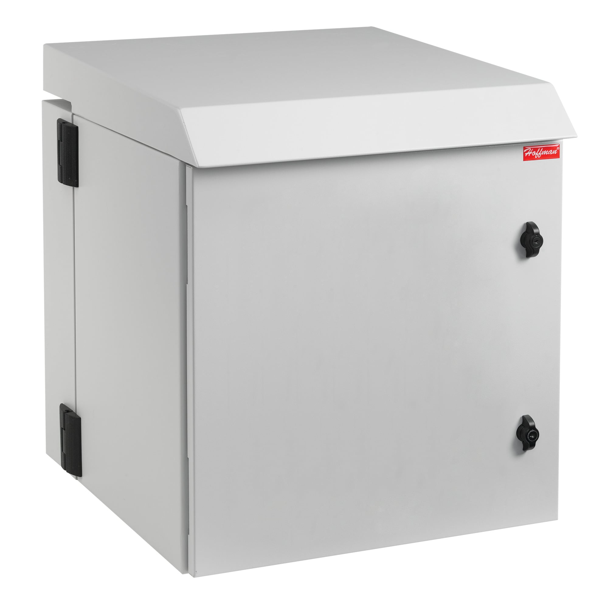 PTHW242424GF ProTek DWDH2 Double Hinged Window Door Fan Package Cabinet, 24.09 in L x 23.62 in W x 24.02 in D, NEMA 1/3R/IP30/32 NEMA Rating, Steel