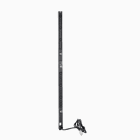 Rack- and Panel-Mount PDU, 16in length, Black, Steel, 6 Rec, 20A, Surge