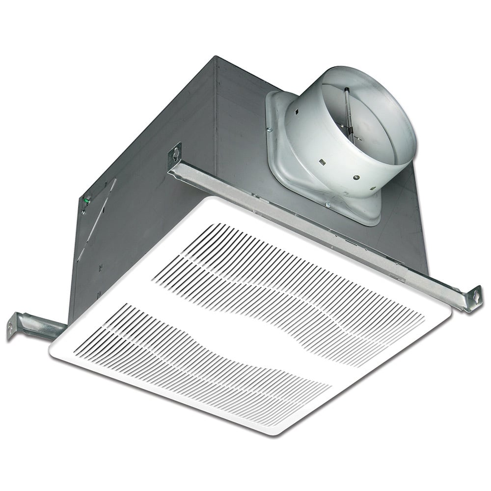 AK200LS Deluxe Quiet Exhaust Fan, 200 cfm, 6 in Dia Duct, 57 W, 115/120 V AC, 0.7 A, Domestic