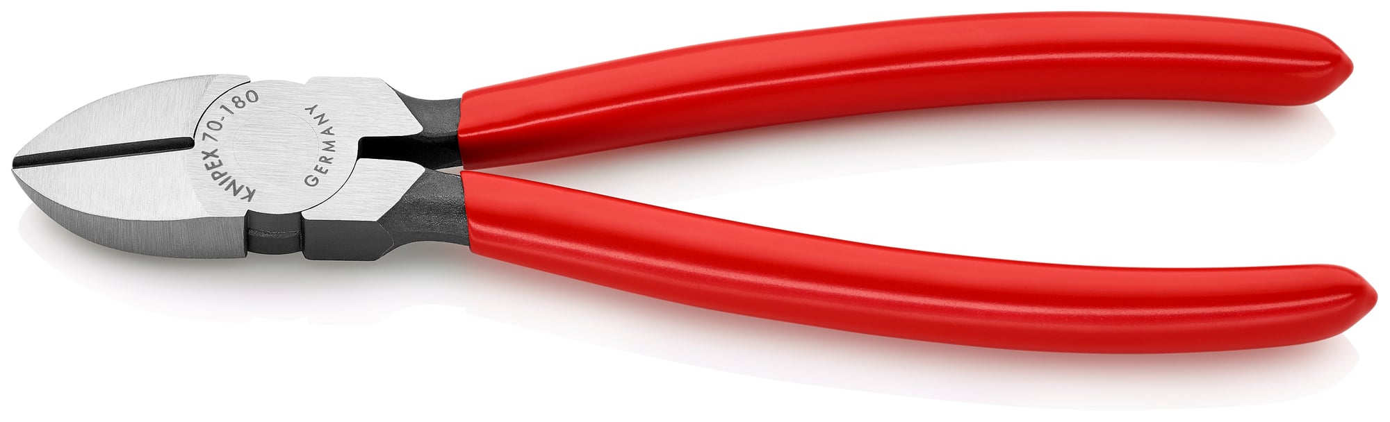 Diagonal Cutters, 7 1/4 in., Plastic Coating