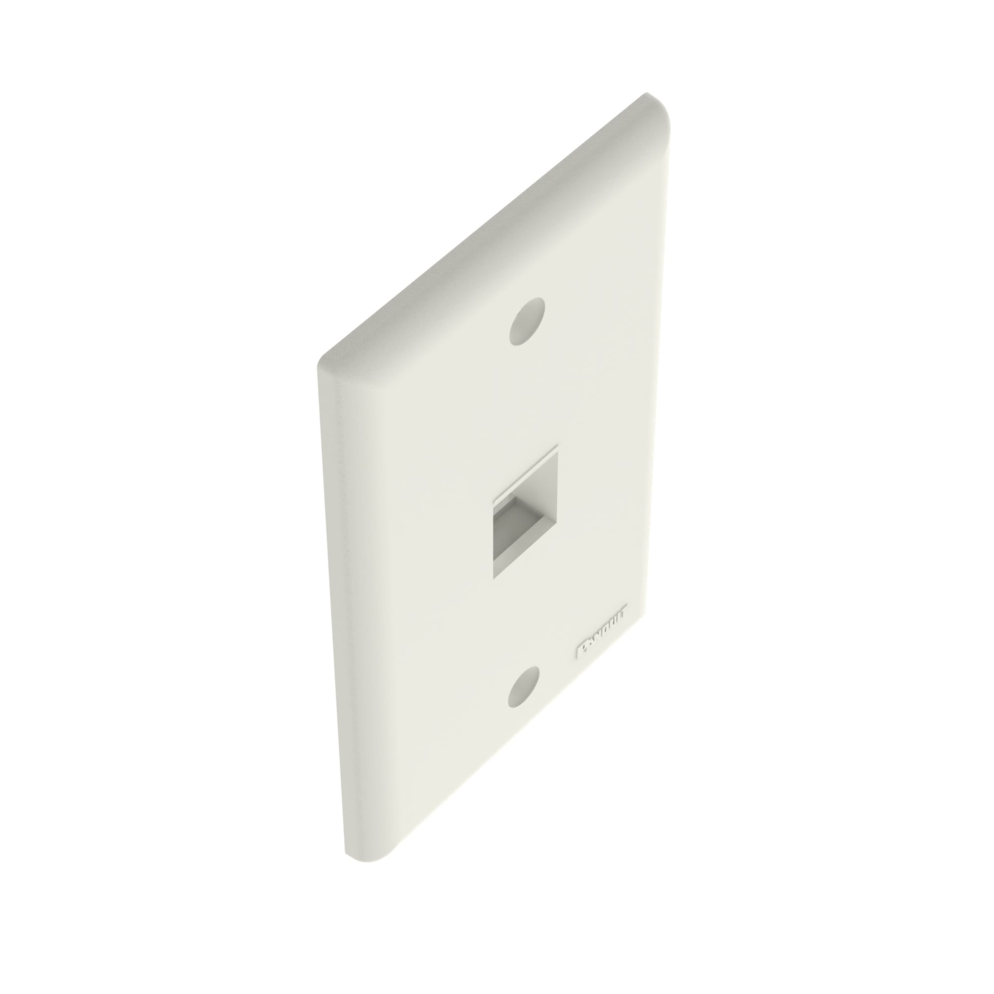 NetKey Faceplate, 1 Port, Off White