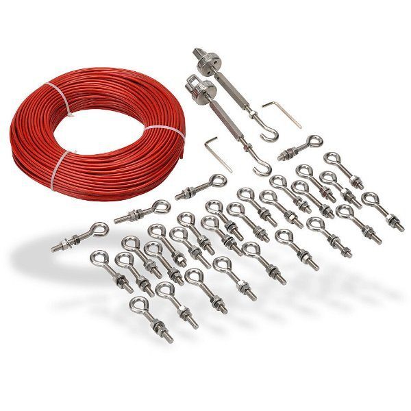 Rope Kit, 5m, Stainless Steel 