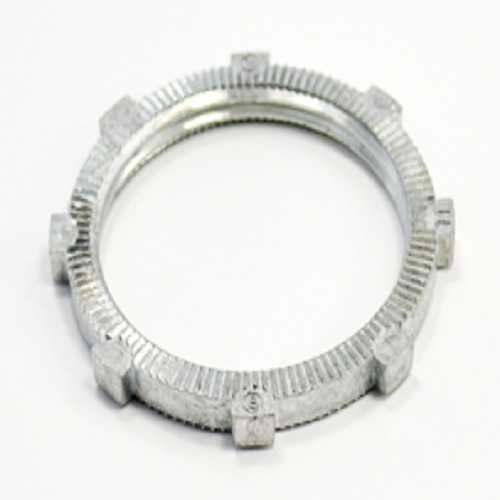 Locknut, Conduit, Zinc Die Cast, Fitting Locknut, Size 1 1/2 Inch