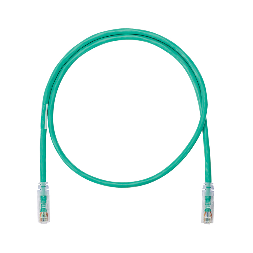 NK6PC3GRY NetKey U/UTP Patch Cord, Cat 6, 24 AWG Copper Conductor, Modular Plug Connector, 3 ft L Cord