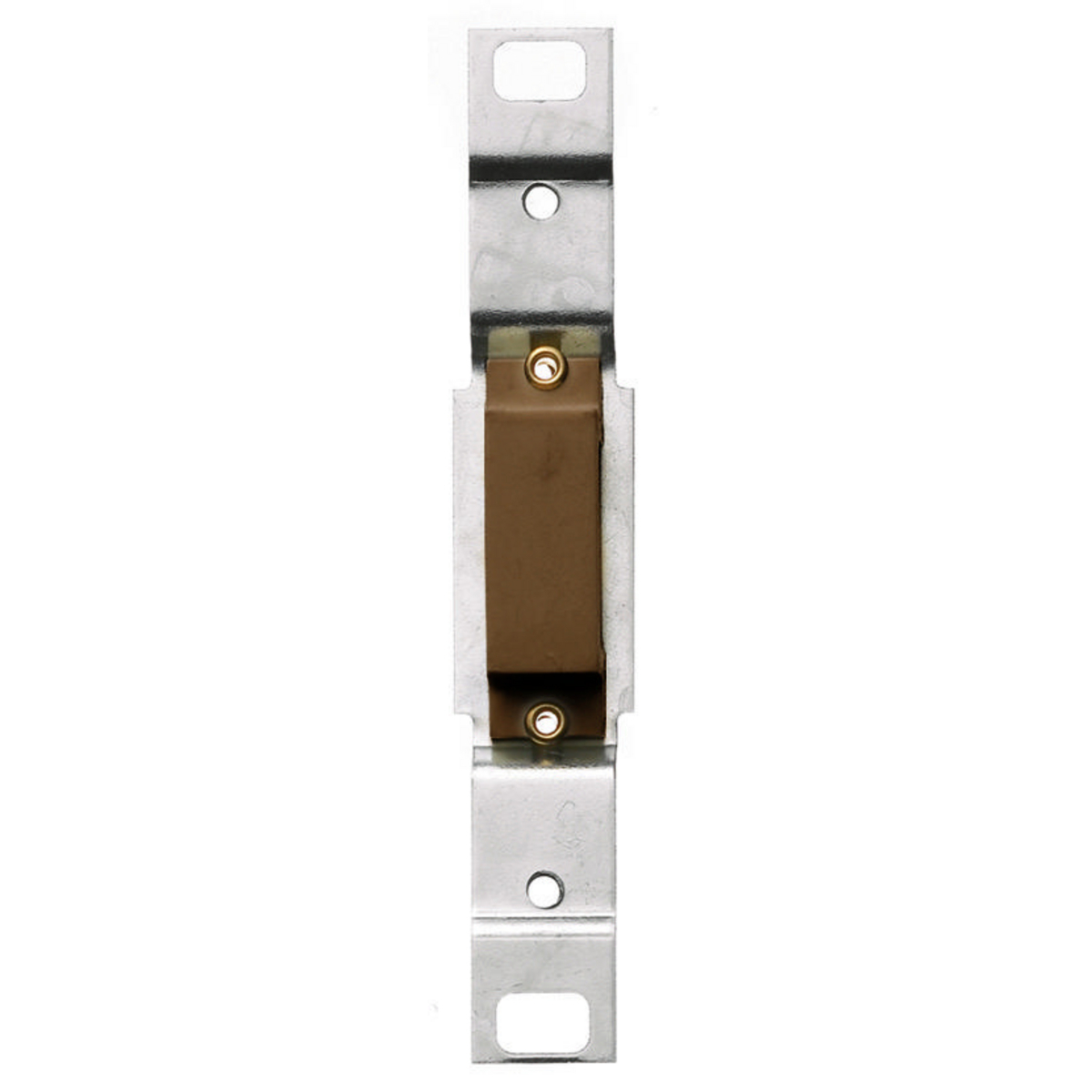 RA756 Standard Vertical Blank Adapter, For Use With Wallplate, Toggle Plate, Screw Mount, Steel, Brown