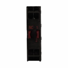 Eaton M22 pushbutton contact block, M22 Non-Illuminated Emergency Stop contact block, 22.5 mm, Base, Spring-cage, Black, NO, IP65