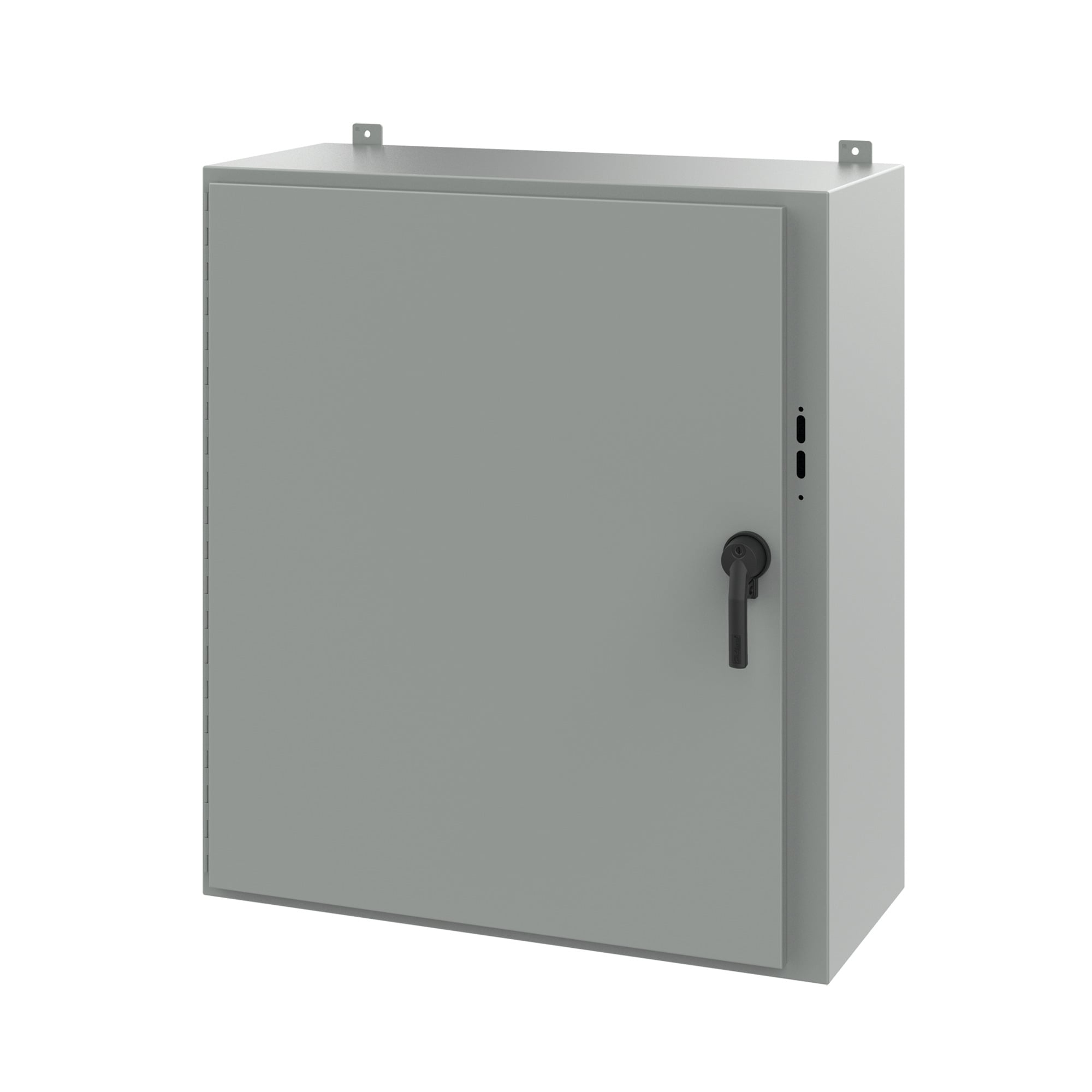 A42SA3816LPPL A25 Preferred Cutout Disconnect Enclosure With Handle, 42 in L x 37.38 in W x 16 in D, NEMA 12/13 NEMA Rating, Steel