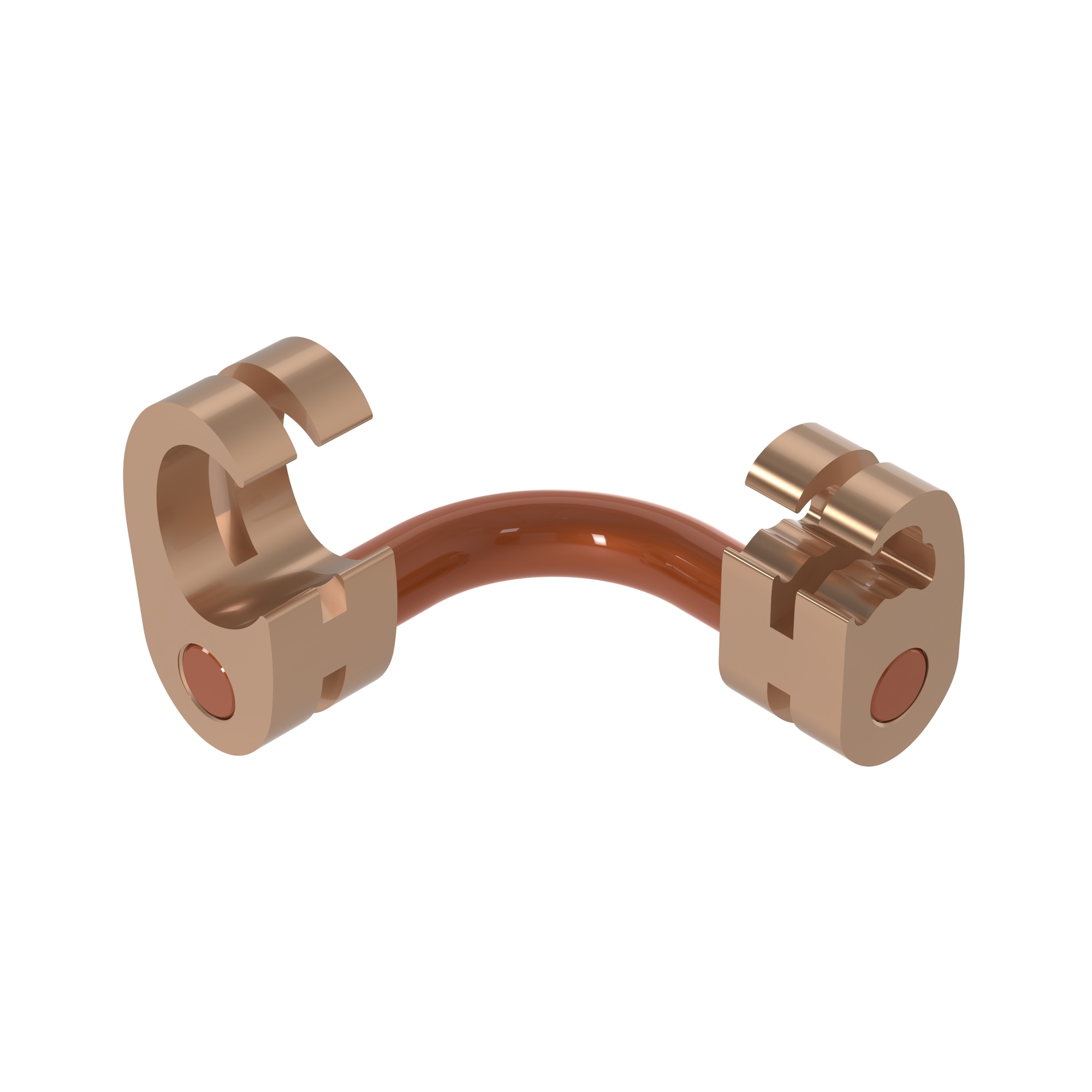 GCC6X6250-1/0 StructuredGround Type GCC High Conductivity Grounding Cross Connector, 2 AWG Solid to 250 kcmil, 6 AWG Solid to 1/0 AWG Stranded Max Run/Tap, 1/2 to 5/8 in Rod, Copper