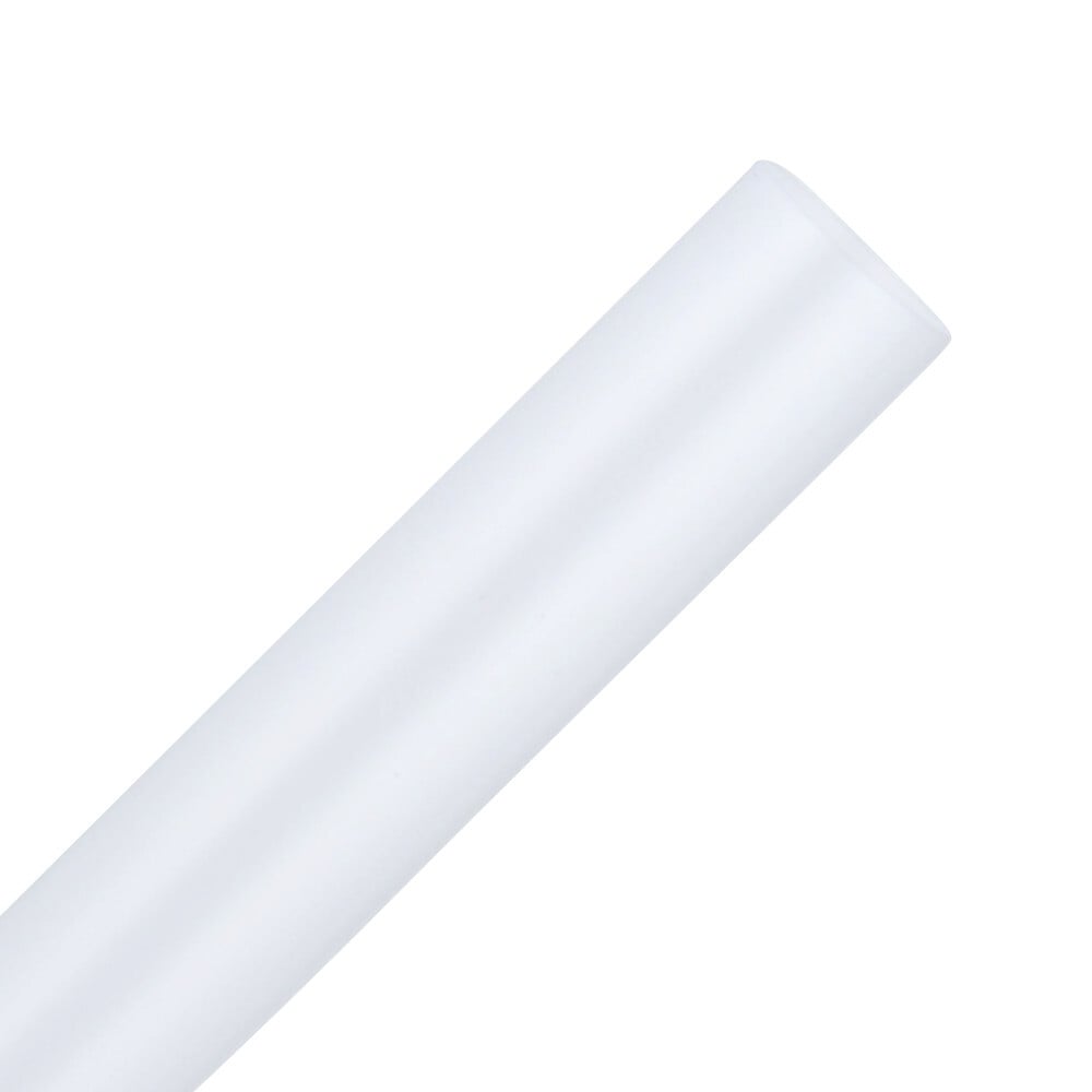 7100020273 Thin Wall Heat Shrink Tube, 3/8 in ID Expanded, 3/16 in ID Recovered, 0.025 in THK Wall Recovered, 200 ft L, Flexible Polyolefin, Clear