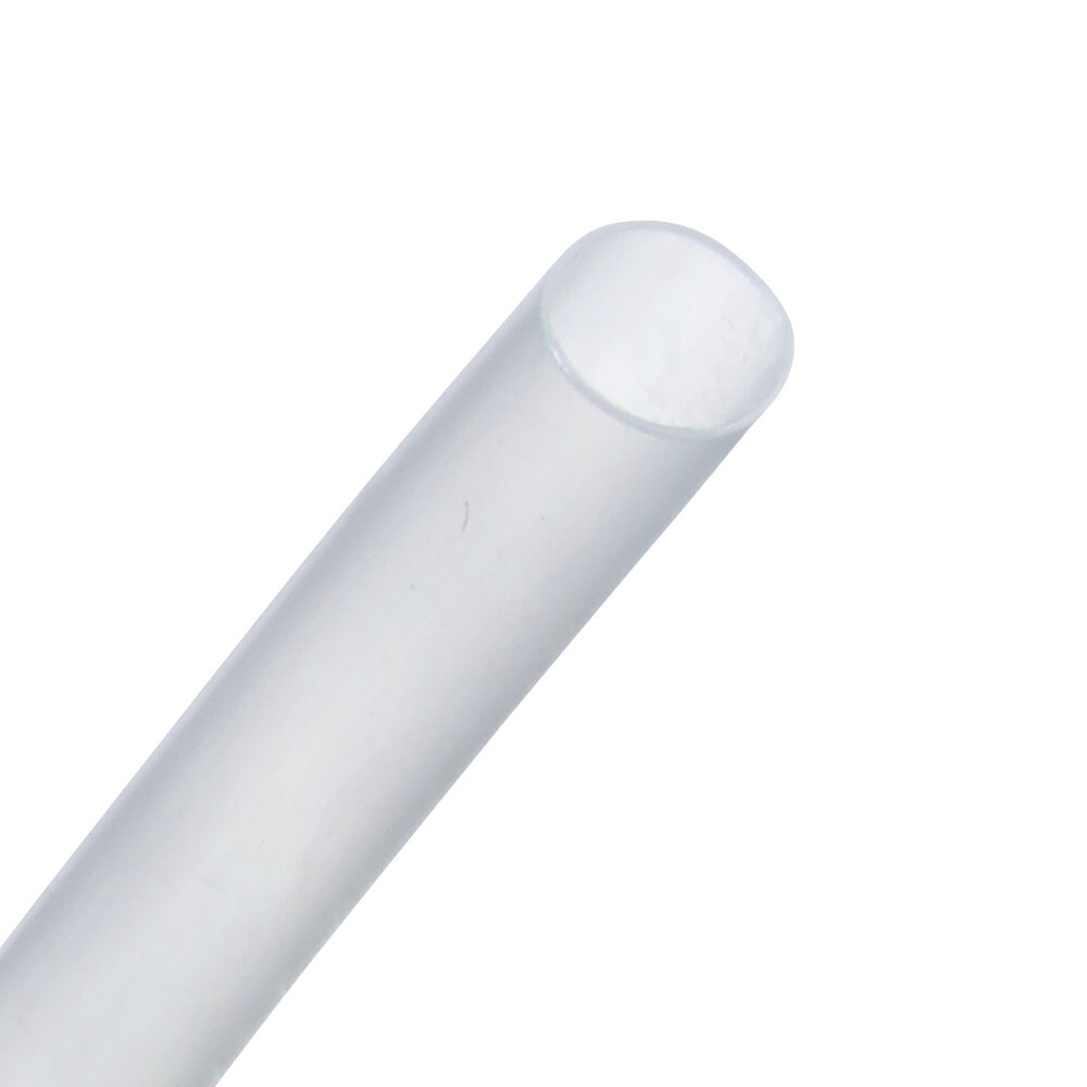 7100019710 Thin Wall Heat Shrink Tube, 1 in ID Expanded, 1/2 in ID Recovered, 0.035 in THK Wall Recovered, 100 ft L, Polyolefin, Clear