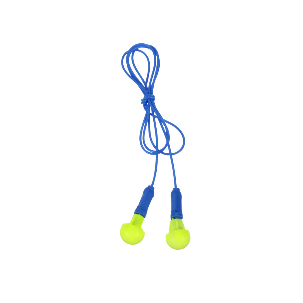 E-A-R Push-Ins Earplugs, Corded, Poly Bag