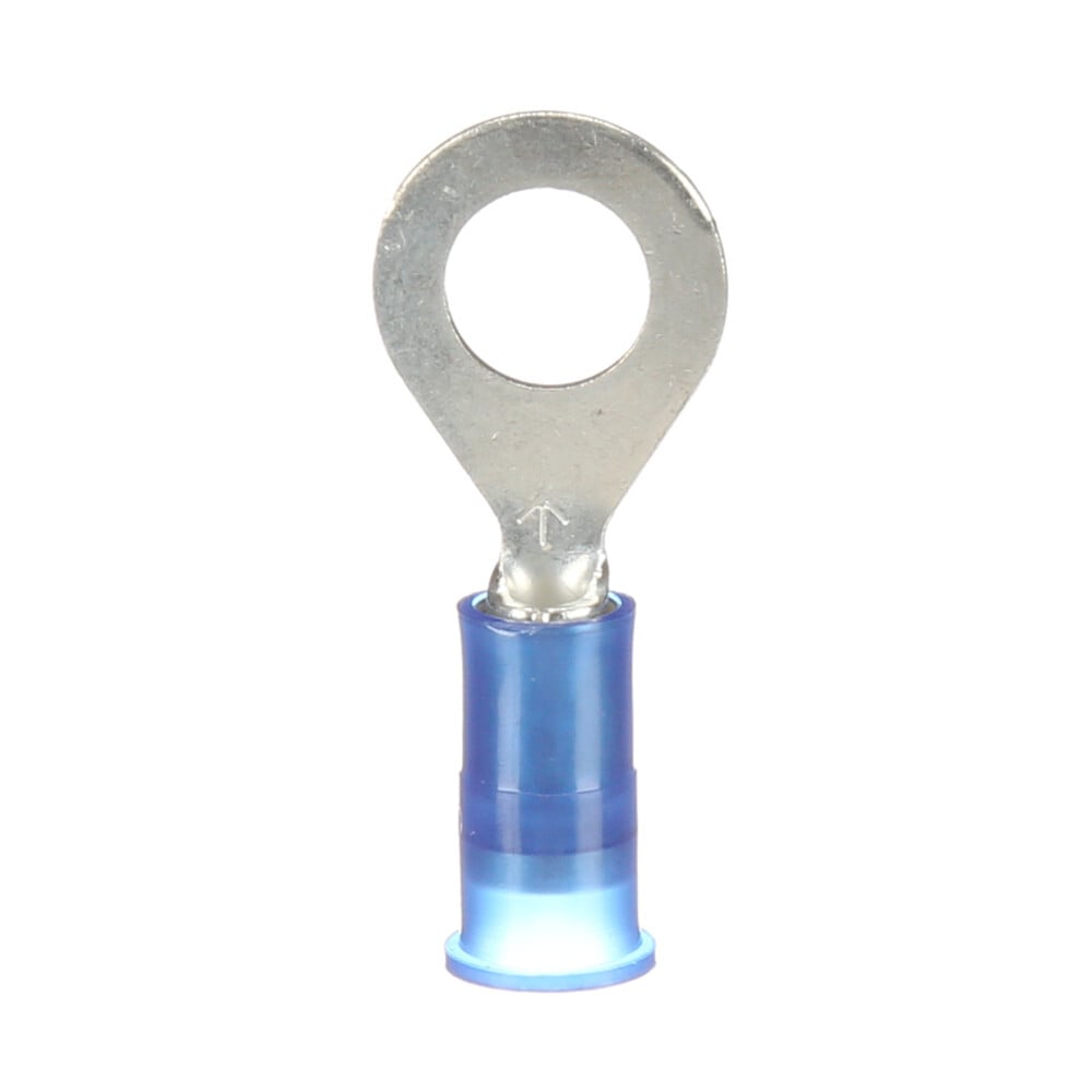 7000133304 Standard Terminal, 16 to 14 AWG Conductor, 0.94 in L, 0.09 in ID Butted Barrel, ETP Copper, Blue