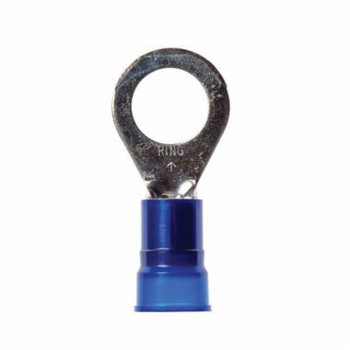7000133389 Scotchlok Standard Terminal, 16 to 14 AWG Conductor, 1.1 in L, 0.09 in ID x 0.25 in L Brazed Barrel, ETP Copper, Blue