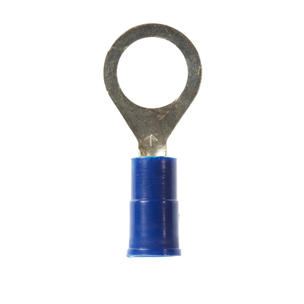 7000133412 Scotchlok Insulated Terminal, 16 to 14 AWG Conductor, 1.08 in L, Brazed Seam Barrel, Vinyl, Blue