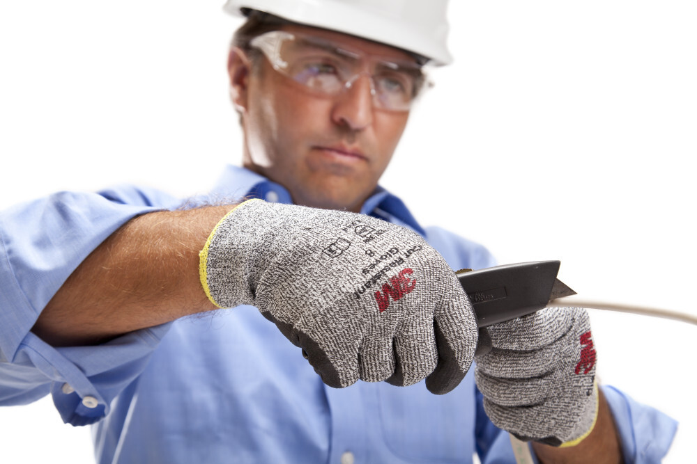 Comfort Grip Glove, Cut Resistant (ANSI 2), Size L
