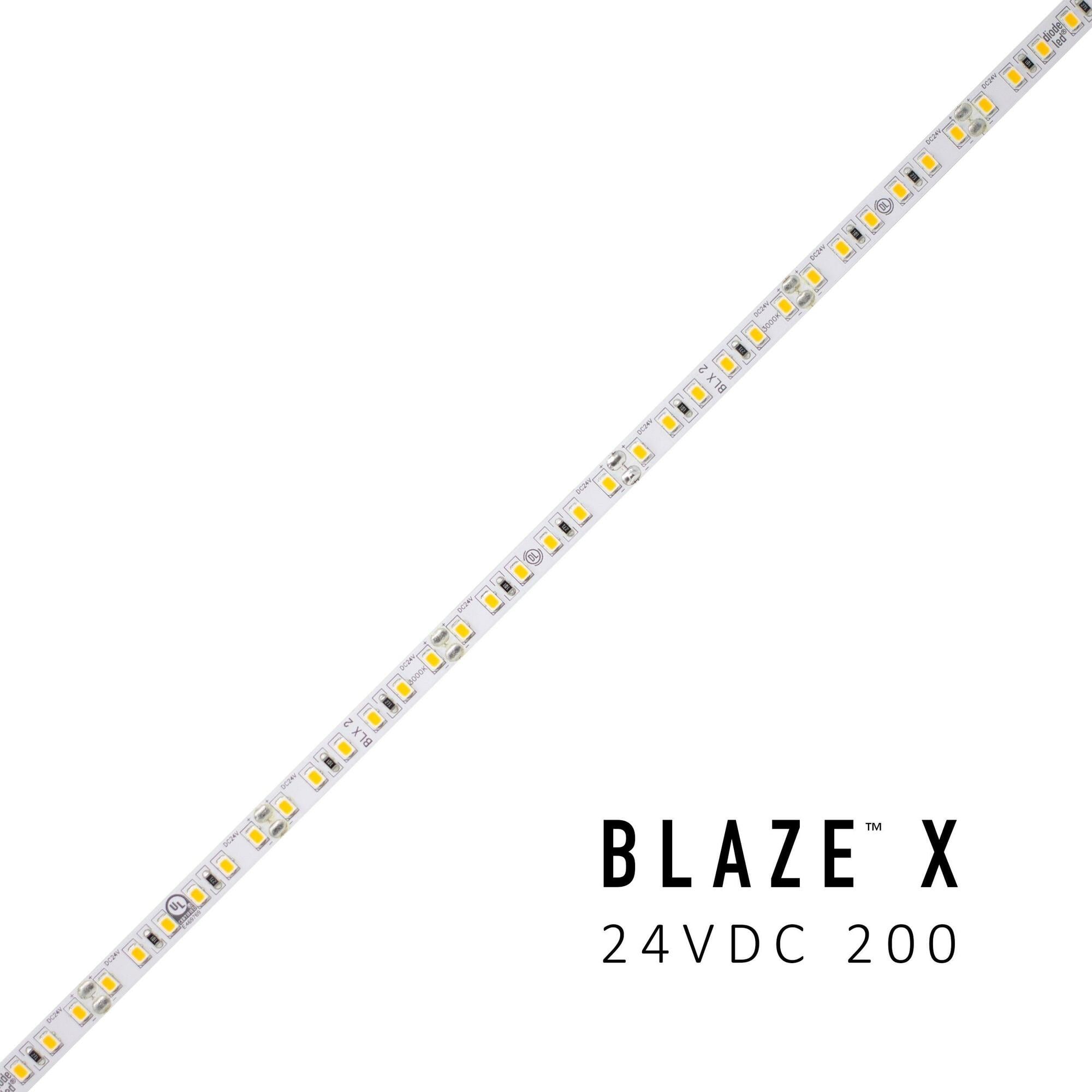 BLAZE X 200 LED Tape Light, 24V, 3000K, 100 ft. Spool