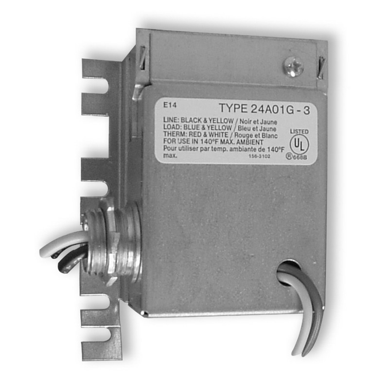 TRANSFORMER RELAY 240V-24V 6000W 25AMP SINGLE POLE