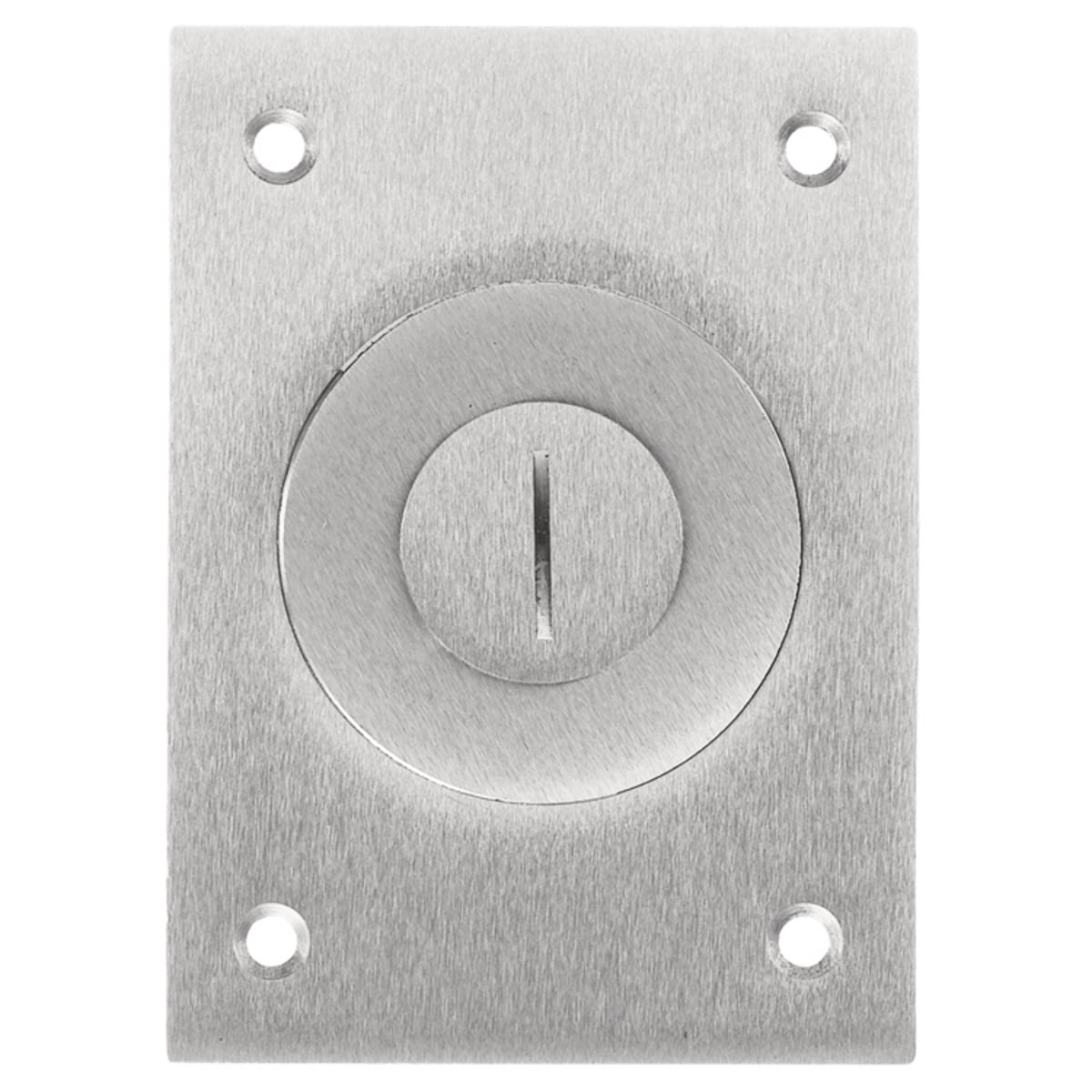 SA2425 Standard Floor Box Cover, 2.99 in L x 4.16 in W, Aluminum