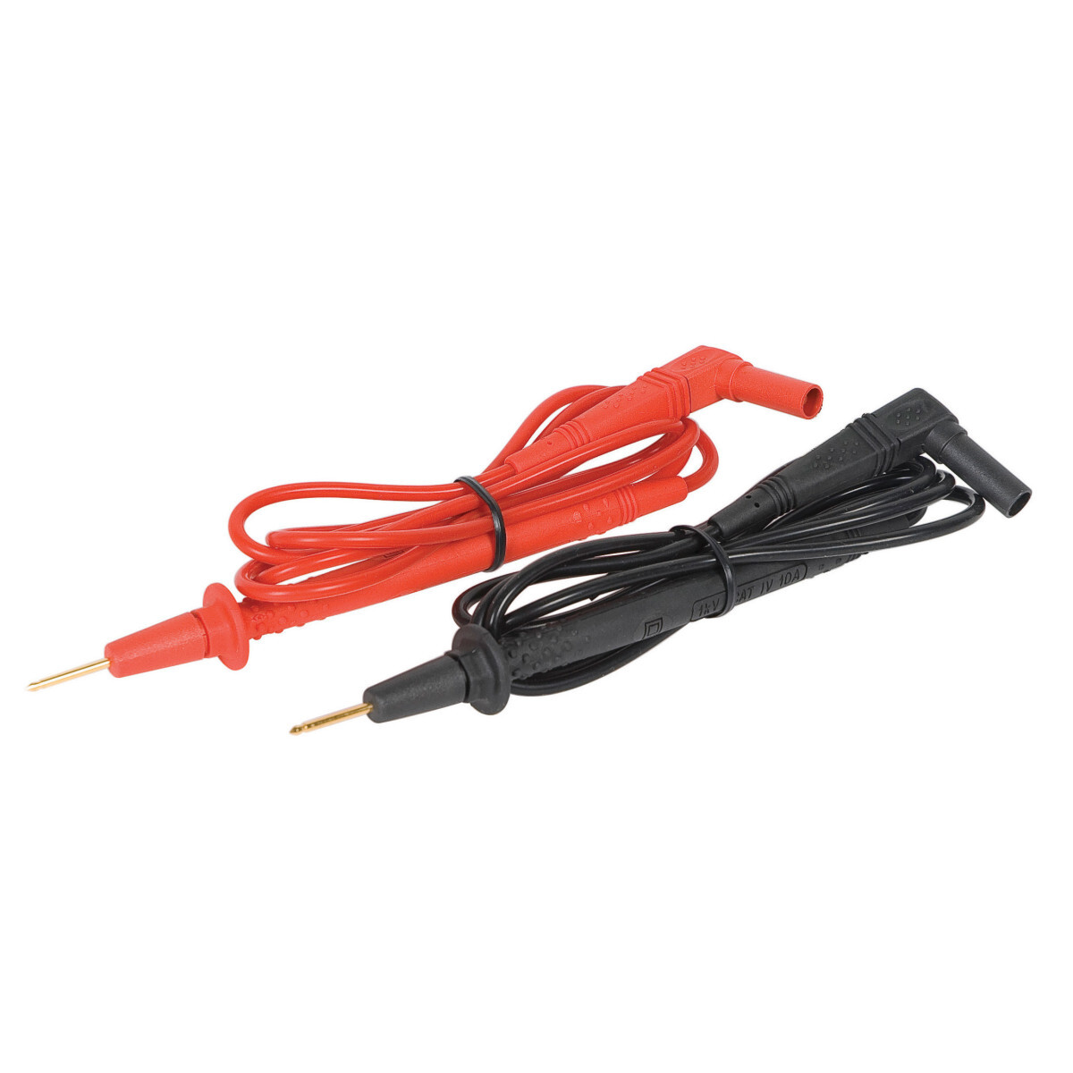 TSG-3 SureGrip Insulated Test Lead, 1 kV AC, 10 A, 39 in OAL, Silicone, Gold Plated