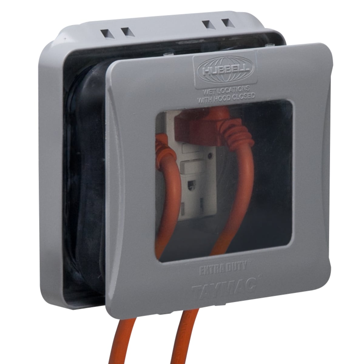 ML2500G Extra Duty Standard Weatherproof In-Use Cover, 1.22 in L x 5.77 in W, Polycarbonate