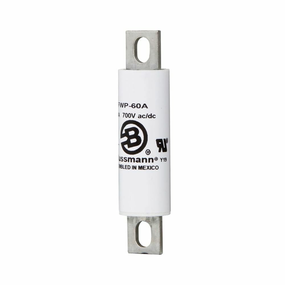 FWP-40A North American Style High Speed Fuse, 40 A, 250 V AC/DC, 50/200 kA Interrupt, Cartridge Body