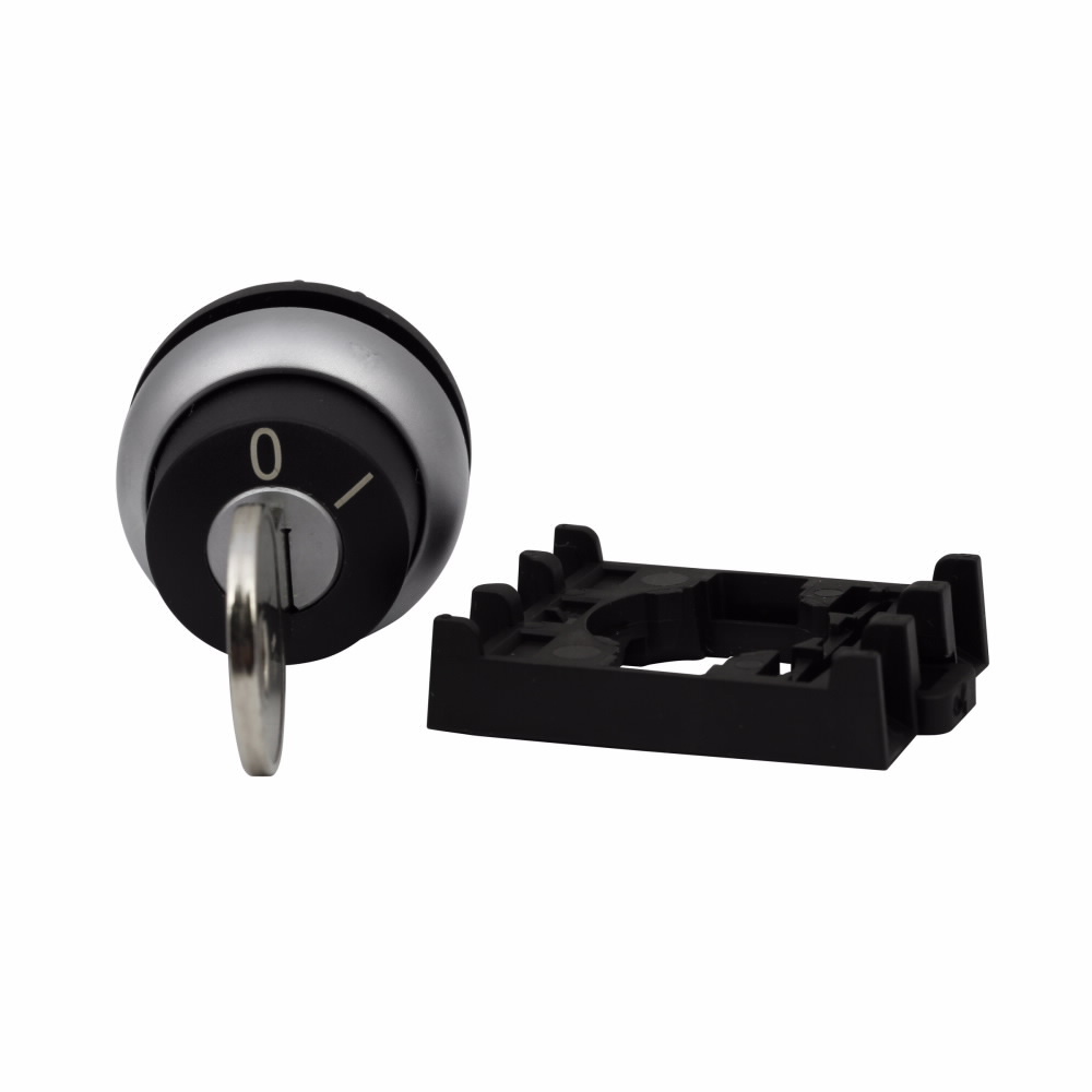 M22-WRS-A1 Modular Non-Illuminated Selector Switch Operator, 22.5 mm, 2 Positions, Black