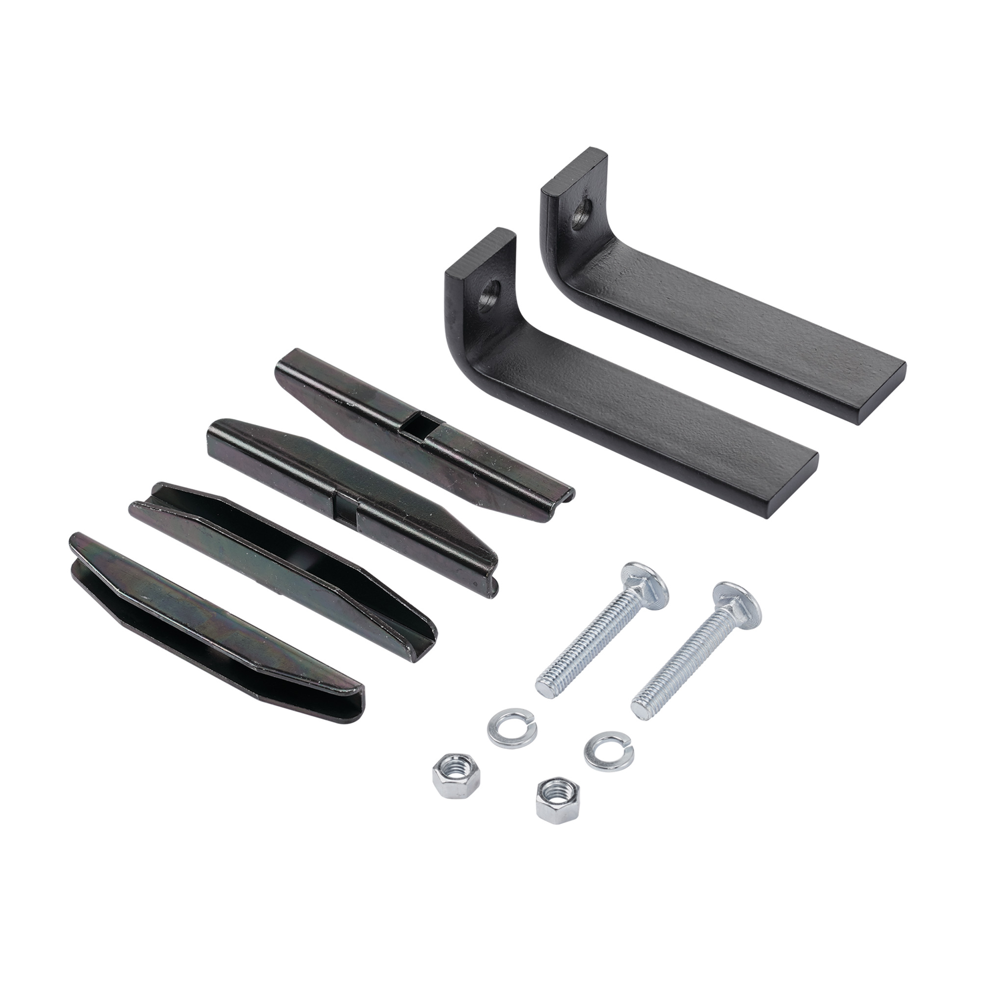 LFKB DCR Foot Kit, For Use With Ladder Rack Systems, Steel, Black