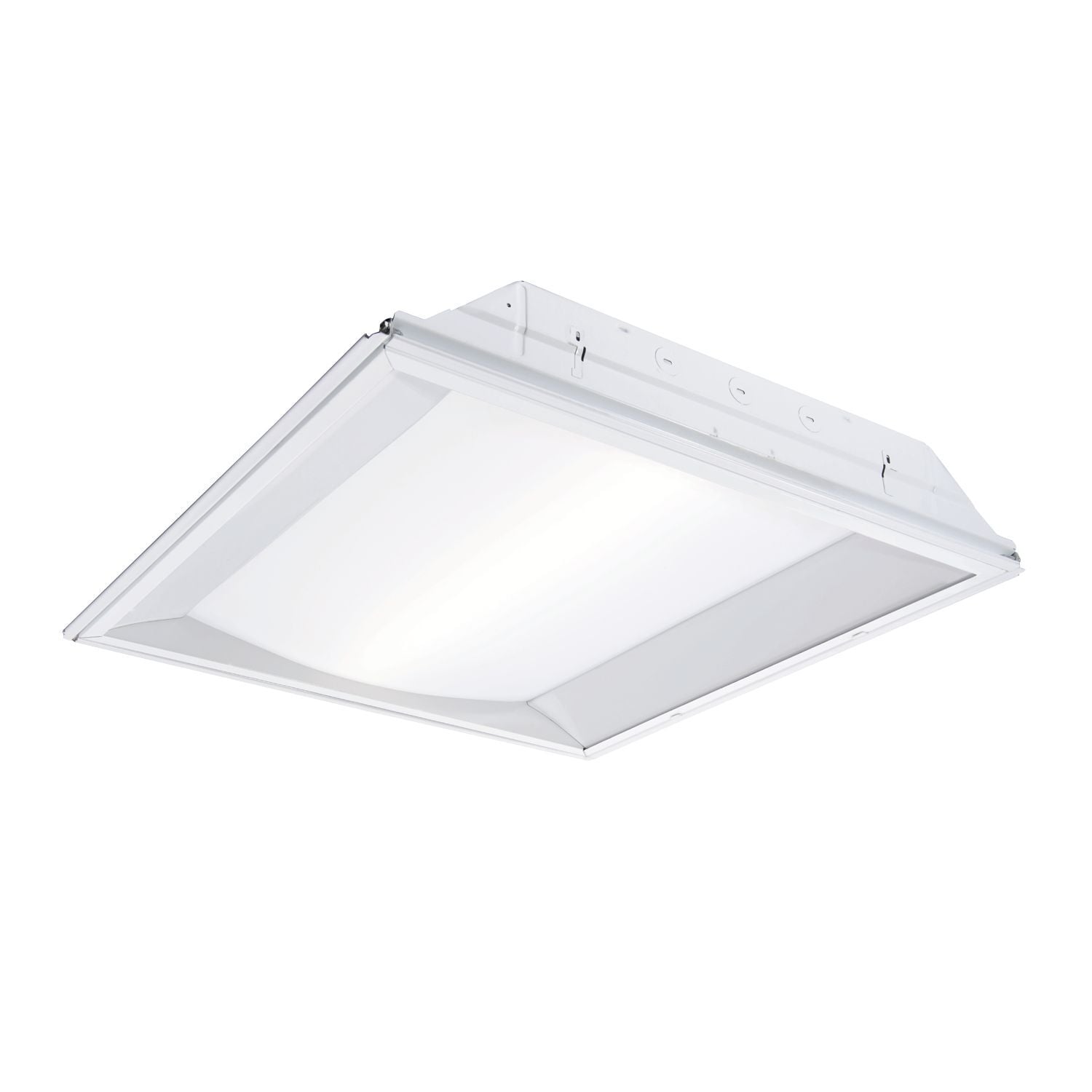 22FR-LD4-32-UNV-L840-CD1-U Metalux Commercial Recessed Lighting Fixture, 120/277 V AC