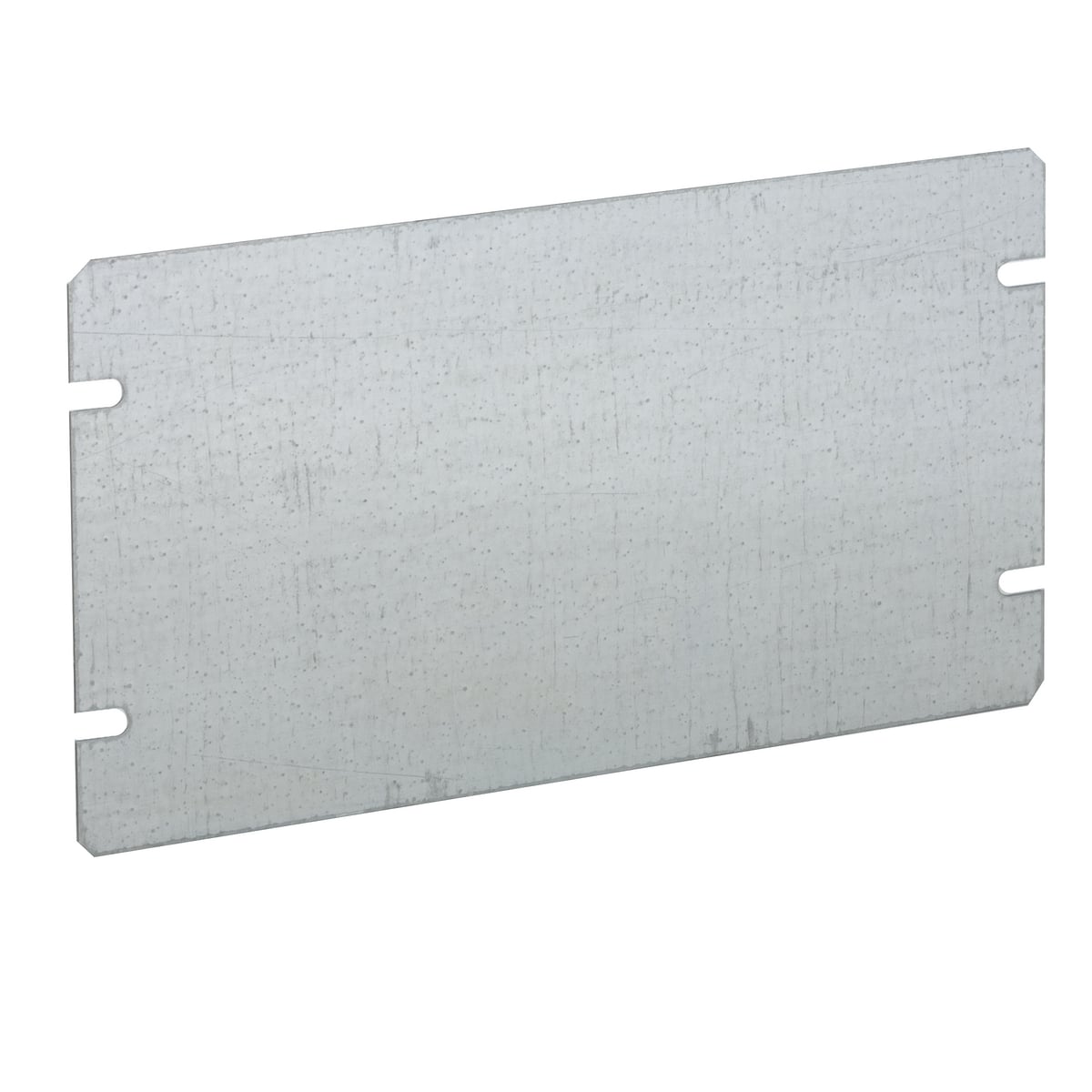 846 Blank Flat Gang Box Cover, 4-1/2 in L x 10-11/16 in W x 0.06 in D, Steel