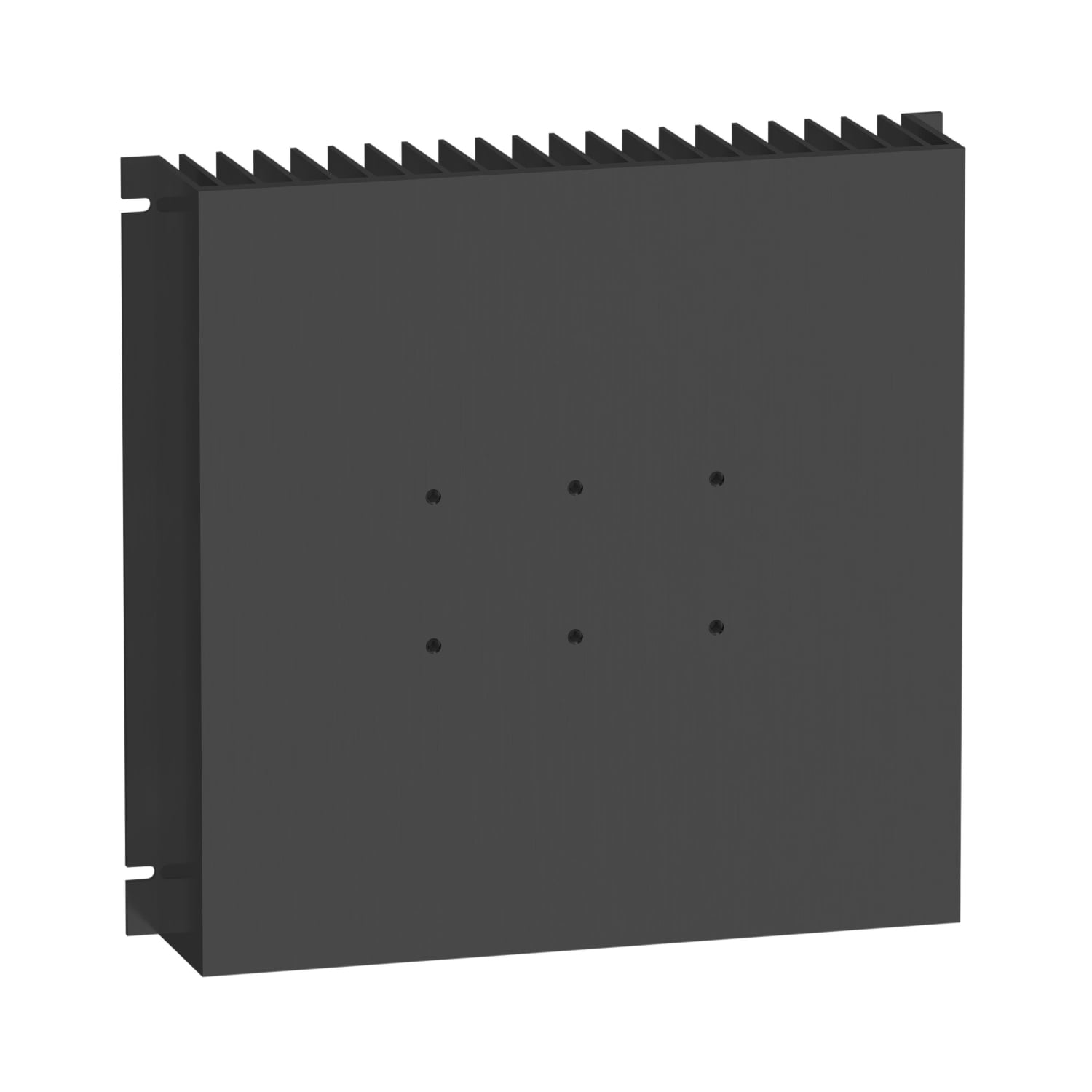 SSRHP02 Heat Sink, 9-3/4 in W x 2.28 in D, For Use With Zelio SSR Panel Solid State Relay