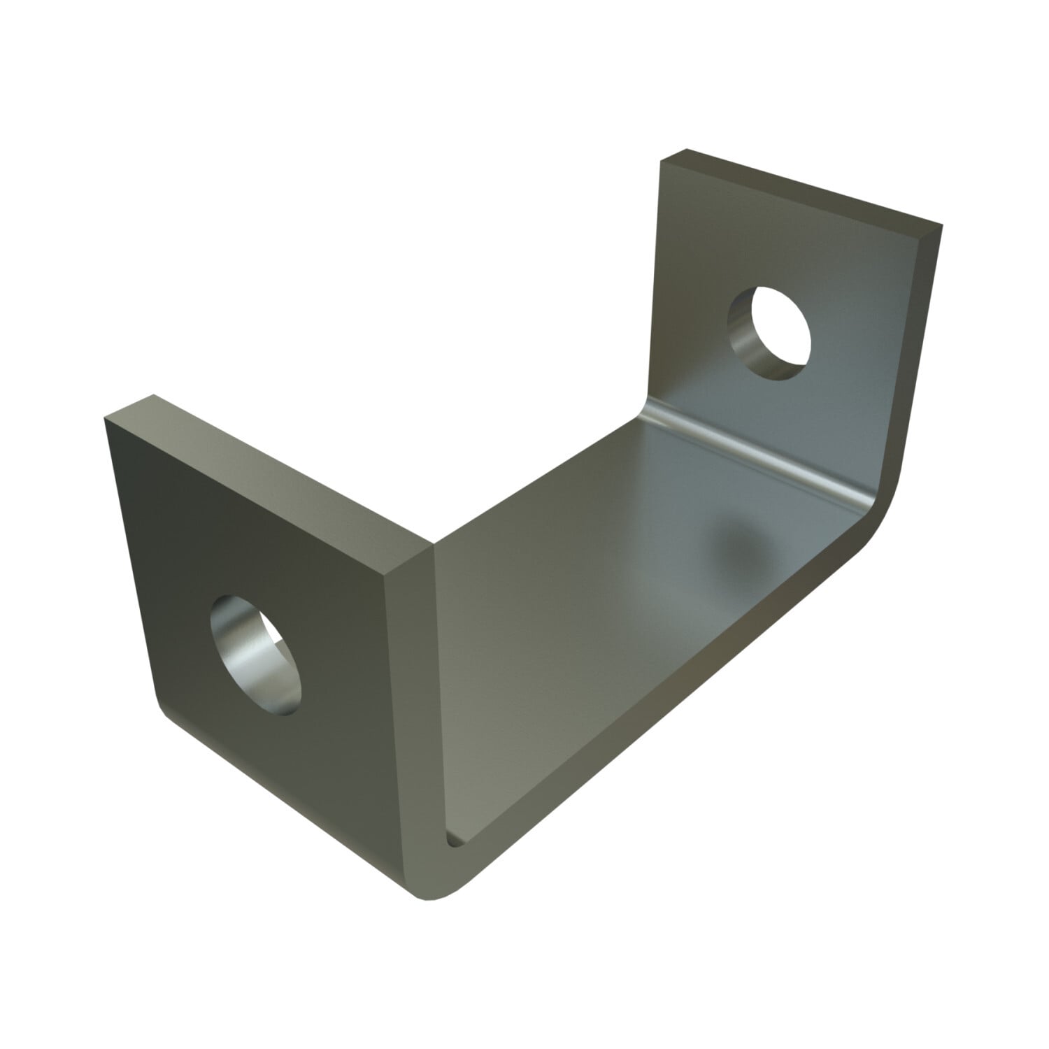 P1363A-EG Channel U-Shaped Fitting, 2 Holes, 4 in L x 1-5/8 in W, For Use With 1-5/8 in W Series Channel, HRPO Steel