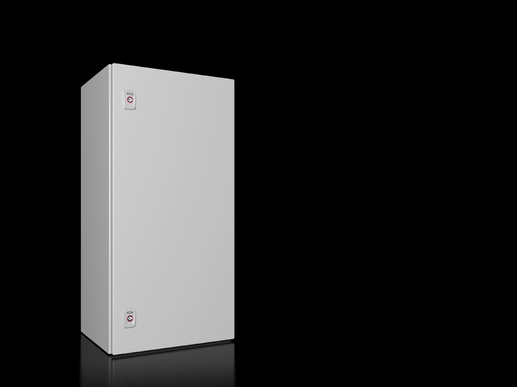 1037000 AX Series Compact Enclosure With (1) Gland Plate, 400 mm W x 300 mm D x 800 mm H, NEMA 4, Carbon Steel