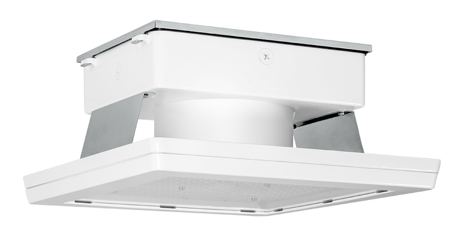 MASI16-80NW/D10 Canopy Lighting With 0 to 10 VDC Dimming Driver, 85 W Fixture, 120/208/240/277 V AC, White Housing