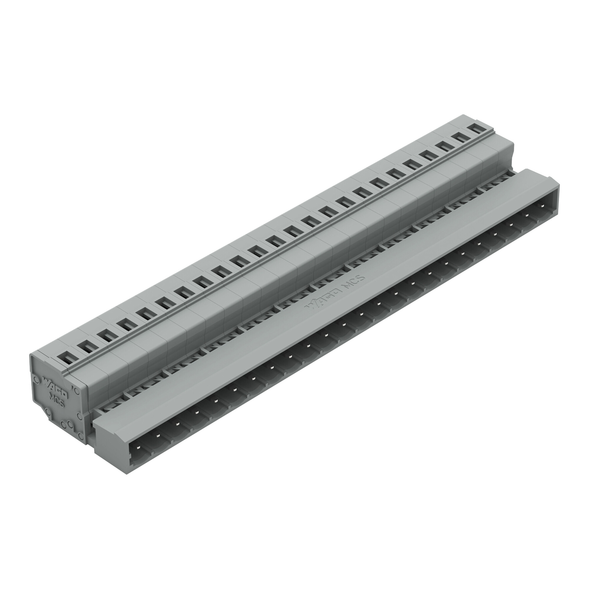 231-624 Operating Tool 1-Conductor Male Connector, 630 V, 12 A, 28 to 12 AWG Wire, 24 Poles