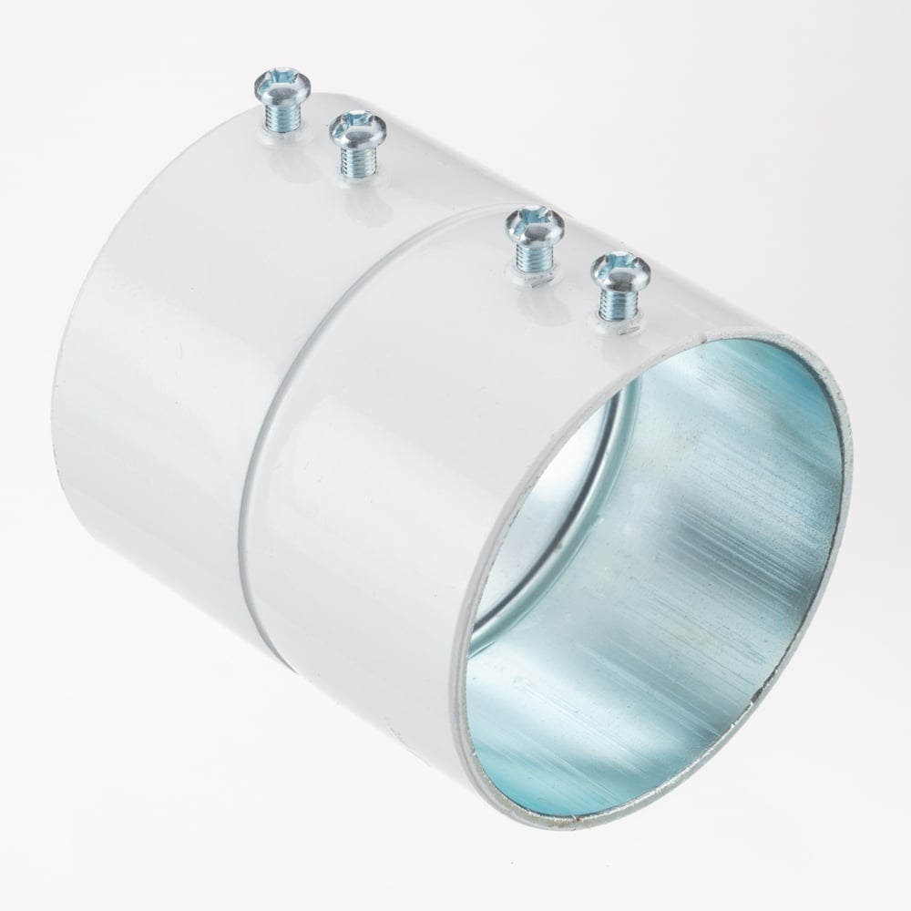 240-SW Bridgeport Color Coded Concretetight Non-Insulated Set Screw Coupling, 1/2 in, For Use With EMT Conduit, Steel, Painted