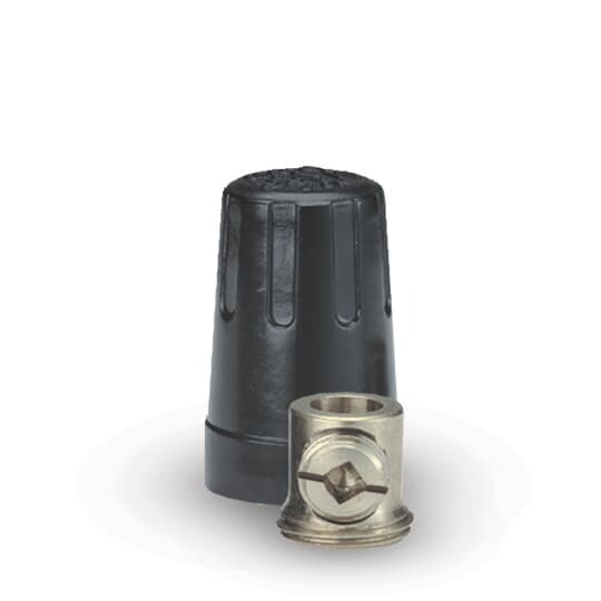 2SHD Marrette 2-Piece Vibration Proof Visible Connection Set-Screw Connector, 1/0 AWG, Thermoplastic Polymer