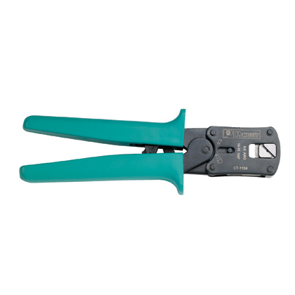 CT-1104 Controlled Cycle Ferrule End Sleeve Crimping Tool, 8 to 6 AWG Cable/Wire