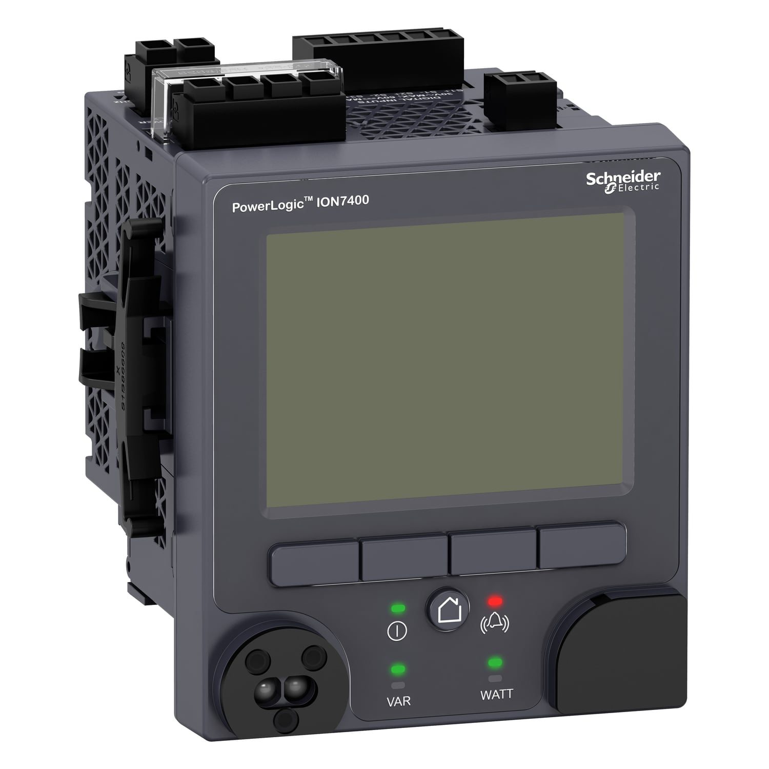 METSEION7400 PowerLogic ION7400 Utility Feeder Power Meter, 90 to 415 V AC/120 to 300 V DC, 1/5/10 A, 50/60 Hz, 18 to 36 VA Power Rating, 0.3 mOhm